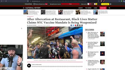 BLM PROTESTS ERUPT OVER RACIST JAB MANDATES, AND THEYRE RIGHT, DEMOCRAT MANDATES EMPOWER RACISISTS
