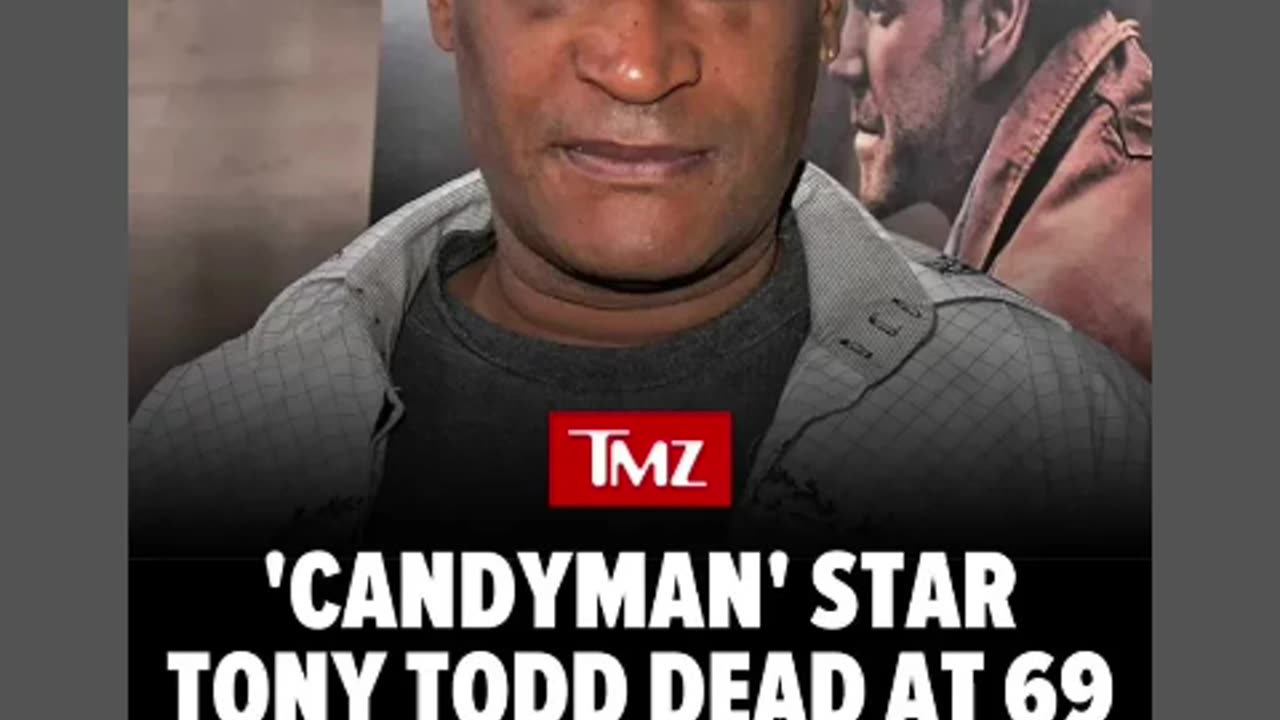 Rip to tony Todd 🙏 🕊 🕯 11/12/24