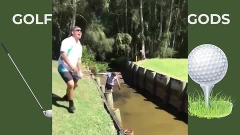 GOLF GODS FUNNY COMPILATION #golf #funny #compilation #2020 #newyear #fails #awesome #stillfamous