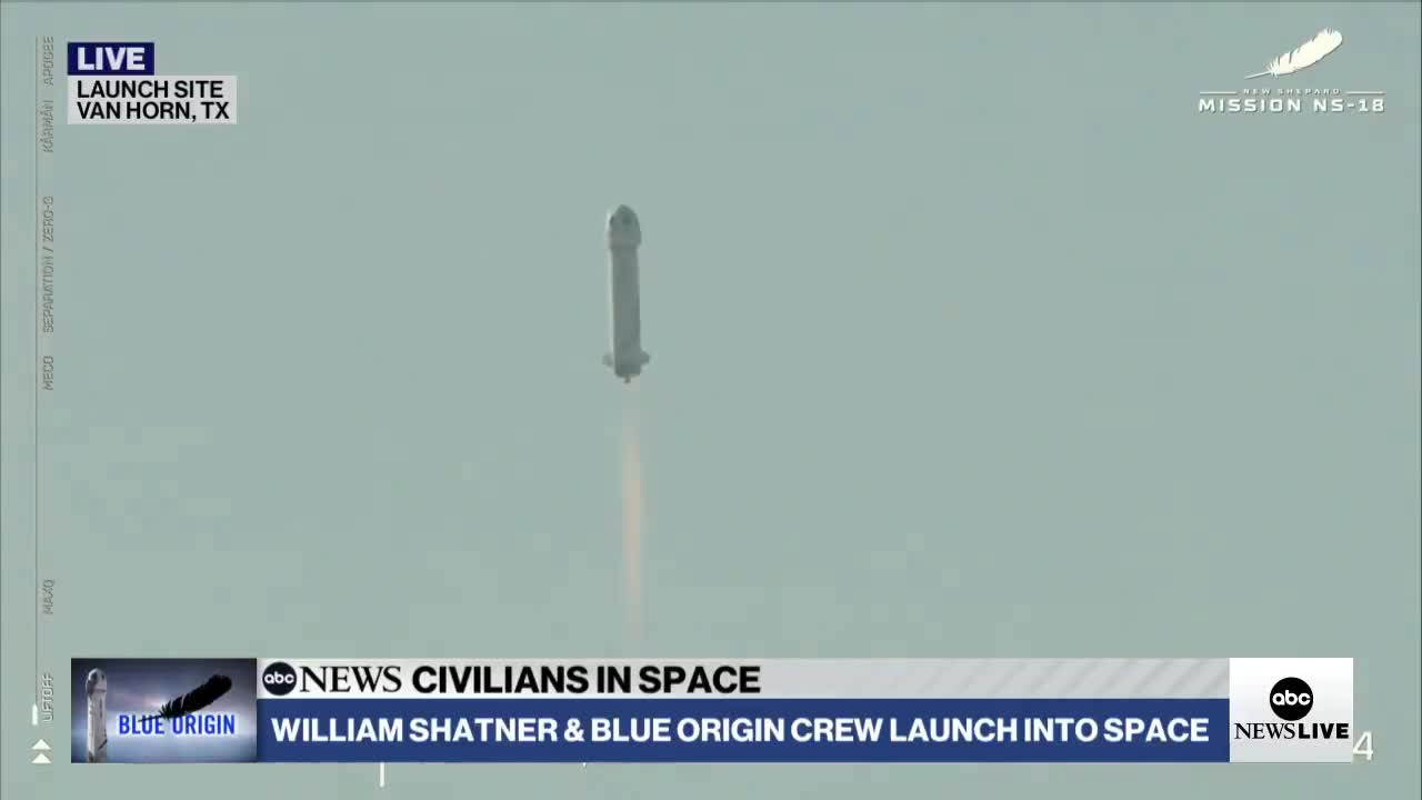 William Shatner Goes To Space
