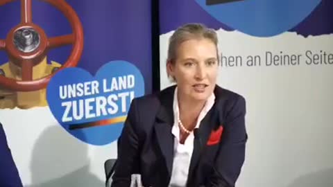 Eine Hammer Ansage von Alice Weidel