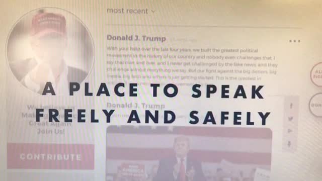 Trump Creates New Social Media