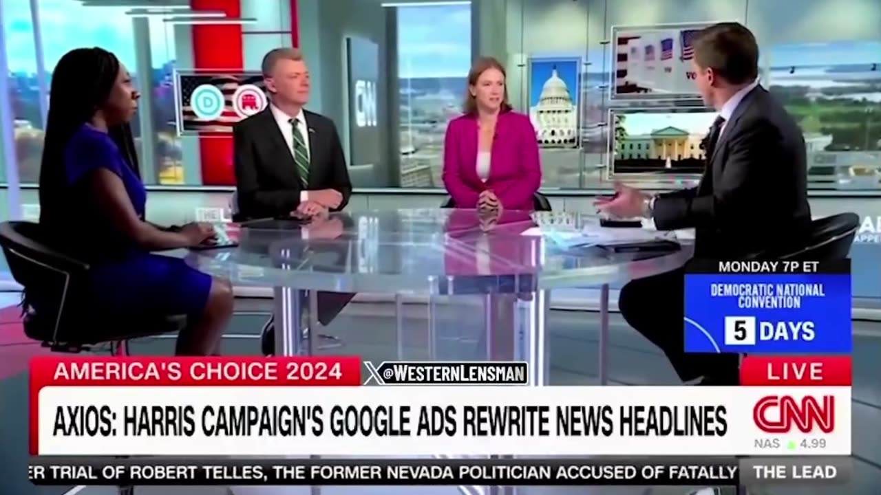 CNN defends Kamala's campaign for using fake headlines in Google ads