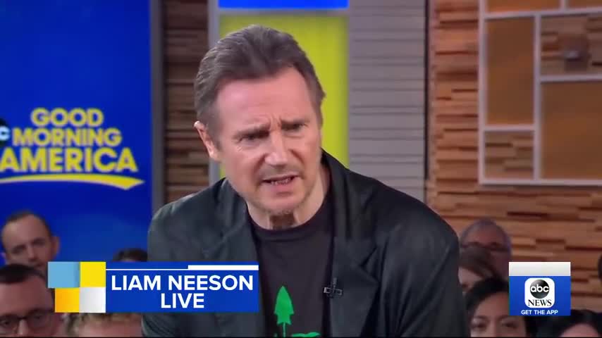 Liam Neeson speaks on "GMA" about his remarks