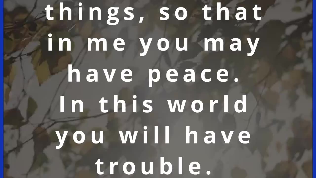 John 16:33