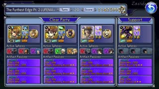 DFFOO GL Lufenia+ Act 3 Ch5 Pt2 The Furthest Edge (Tidus BT, Bartz BT+, Fran) Kain Friend