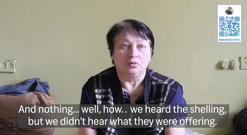 tells how the Ukrainian military fired at civilians during evacuation