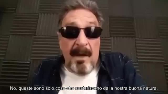 John McAfee ha pubblicato questo video nel luglio 2020, parla del DEEP STATE!!