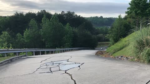 View from the Hotel Parking Lot