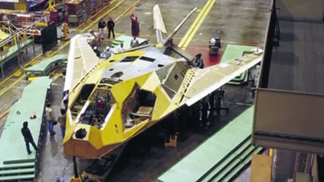 The F-117 Nighthawk proves there are no satellites in space