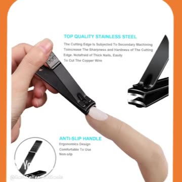 8 PCS Premium Manicure Set, AULLUA Nail Clippers