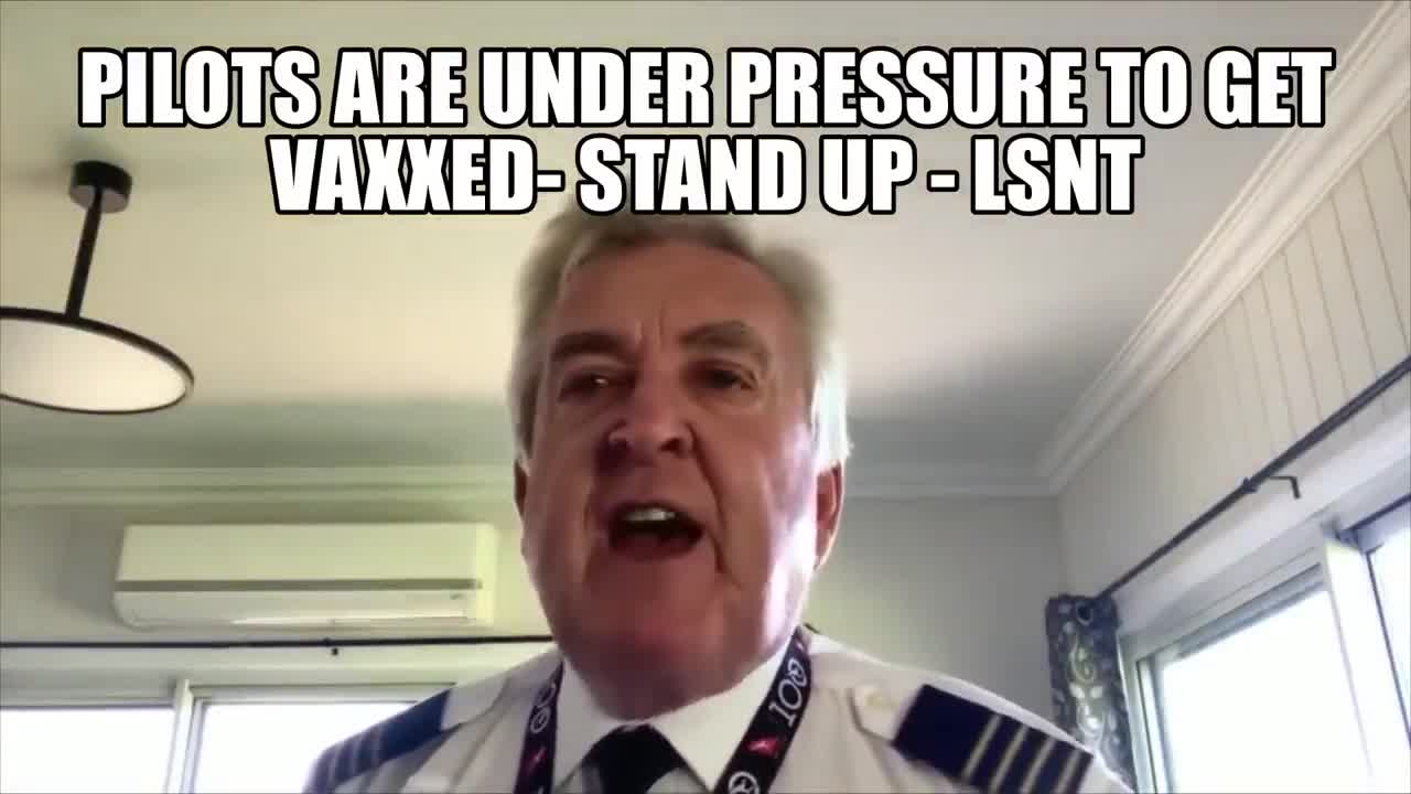 Qantas Pilot speaks out against vaccines