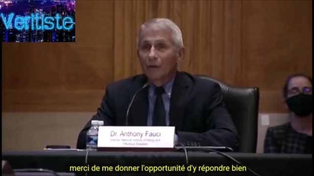 Fauci, Chinese Lie to you Fauci, Les Chinois vous mentent