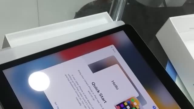 iPad 9th gen unboxing