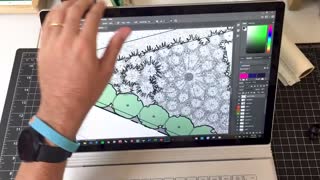 Landscape Design Rendering With Surface Book