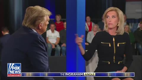 I wonder why Laura Ingraham suddenly shut down President Trump?