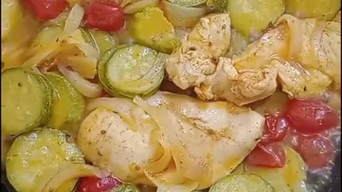Pollo con zucchine e 6