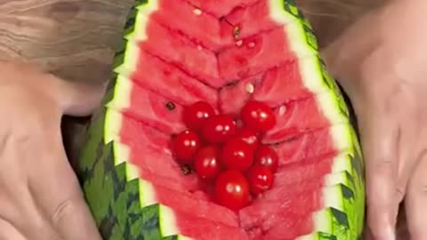 Creative Watermelon Art