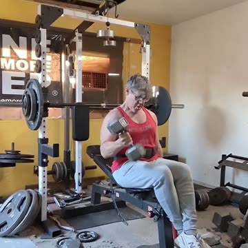 SEATED DB CURLS -35lbx12🎥 - SATURDAY NOV 18 let's get back on track