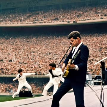 jfk jamming with the beatles