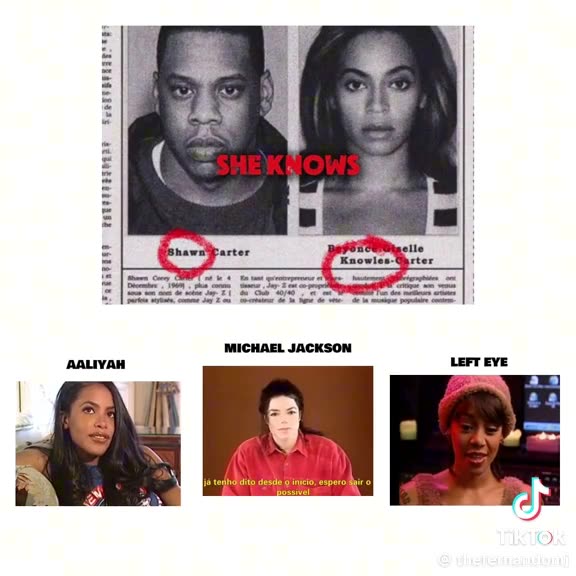 Shawn Carter - Beyoncé Knowles - Aaliyah - Michael Jackson - Lisa Left ...