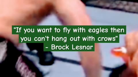 PEARLS OF WISDOM: BROCK LESNAR