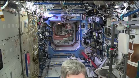 Space Station Crew Member Discusses Life in Space with Discovery Channel