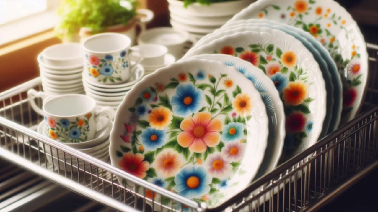 поможи мамі мити миски