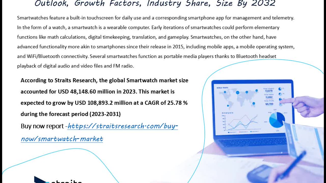 Smartwatch Research – Growth Opportunities and Revenue Statistics by Forecast