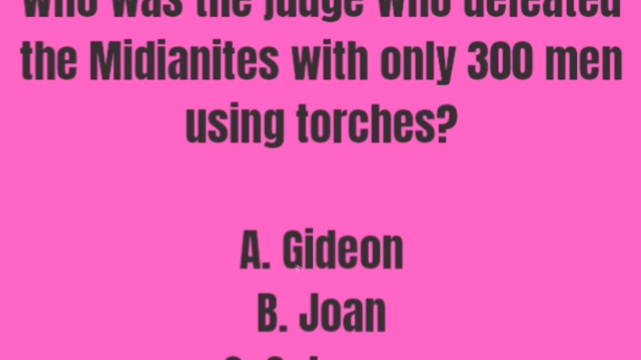Trivia of the Day. comment your answer below. #triviaquestions #bibletrivia #triviatime