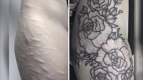 Nadie quería tatuarla para borrar las marcas de su amargo pasado