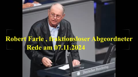 Sie werden ihr blaues Wunder erleben! Robert Farle im Bundestag