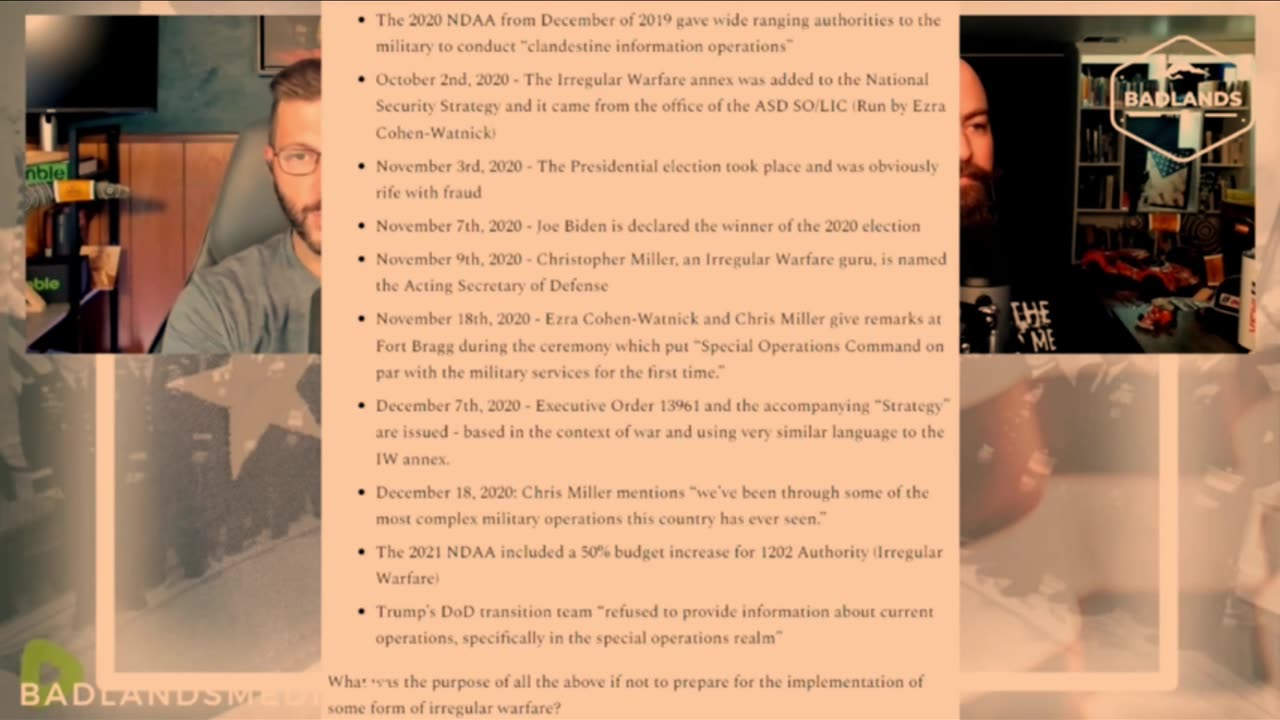 ILLEGAL PSYCHOLOGICAL WARFARE CAMPAIGNS AGAINST THE AMERICAN PEOPLE