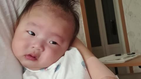 Son crying video (post it because it's cute)