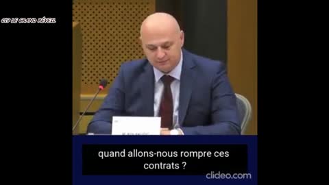 SCANDALISÉ PAR LE CHARLATANISME DE PFIZER, CE DÉPUTÉ CROATE