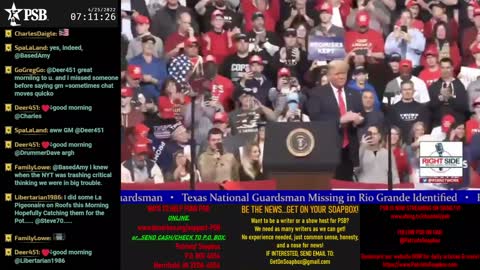 2022-04-25 07:00 EDT - Patriots Soapbox AM: with LadyRWB , MykelJaye & DD