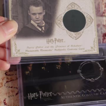 Celebrating 20 Years Of Prisoner Of Azkaban With Prop Costume & Autograph Cards! #harrypotter