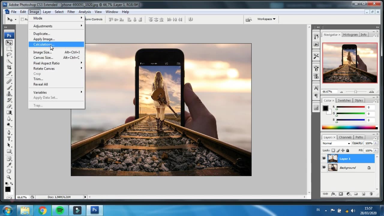 Ide Kreatif Editing Foto Photoshop