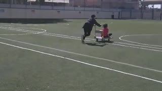Who wants to walk when you can ride