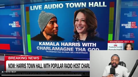 Kamala BLAMES Trump After Charlamagne Confronts On Her Causing The Border Crisis In AWKWARD Townhall