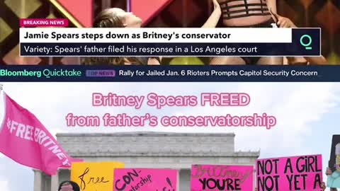 OUEYBritney freedMOMANfrom father's NEYSFREESLE4Uconservatorship