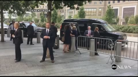 Hillary Clinton couldn't even walk to his car