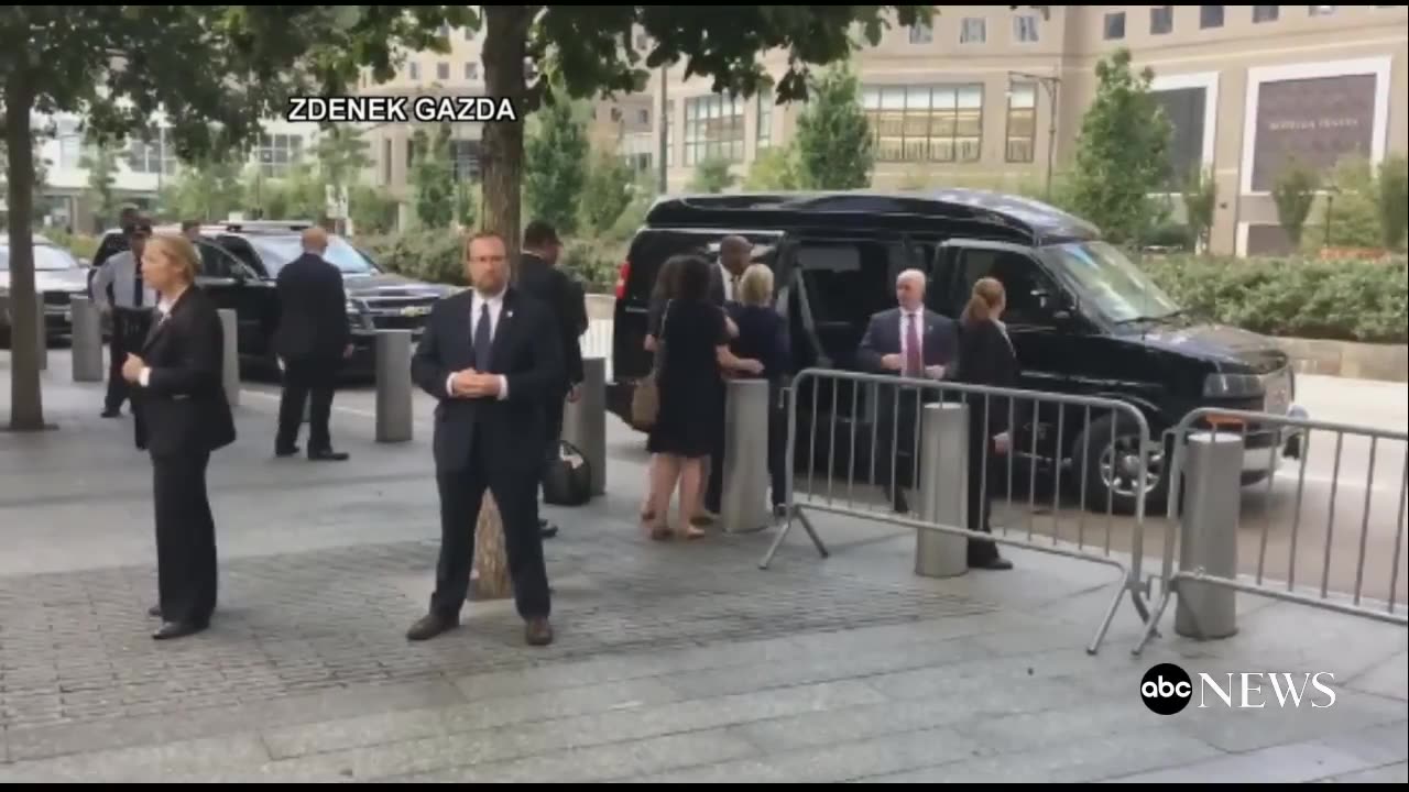 Hillary Clinton couldn't even walk to his car