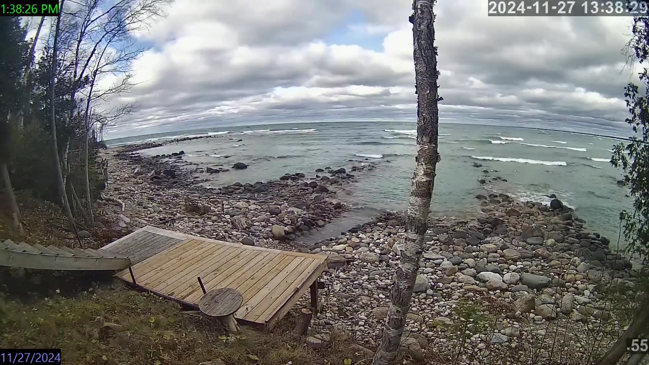 timelapse southampton lake huron 2024 11 28