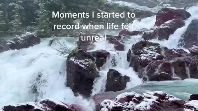 Moments I started to record when life felt unreal