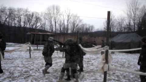 Canadian & American Army Cadets Practice Room clearing