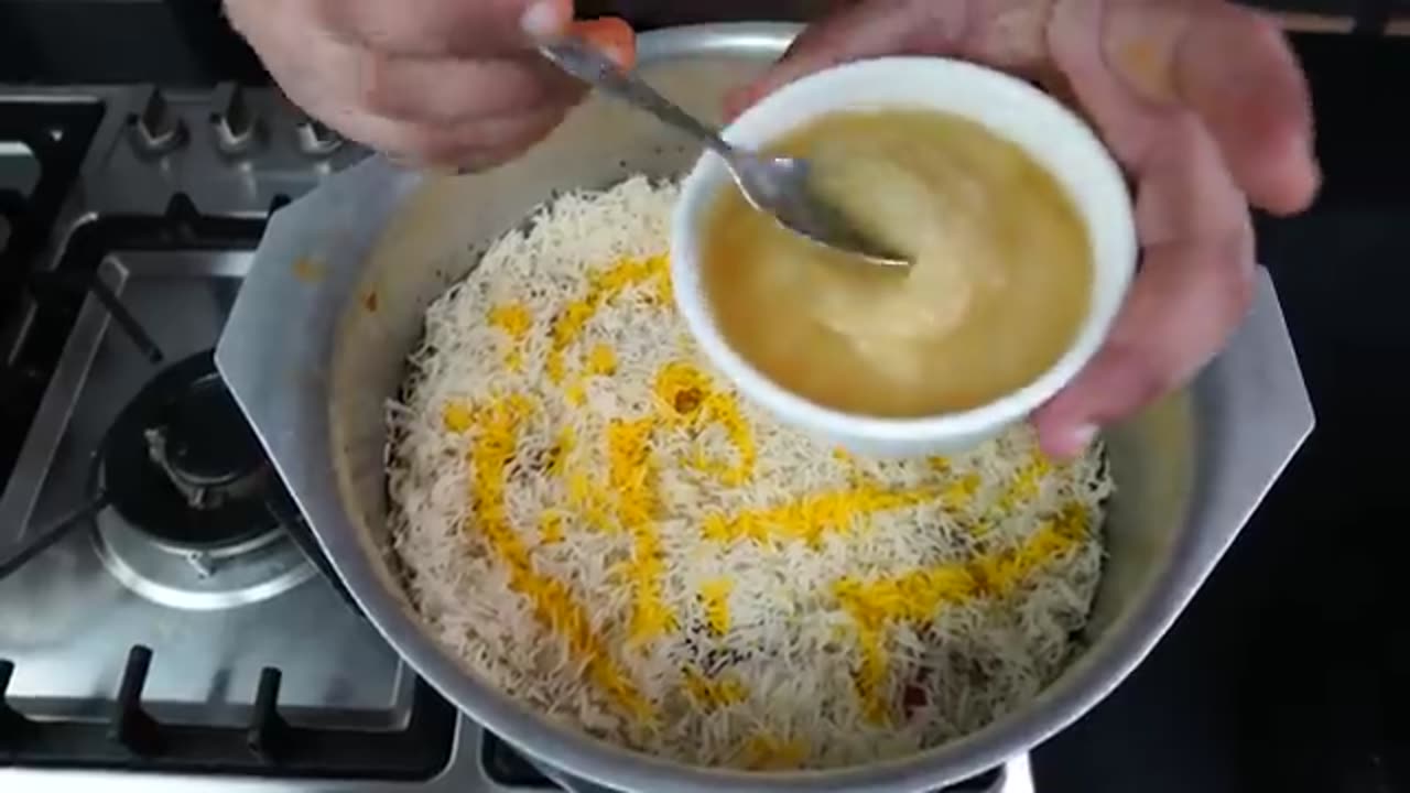 Special BBQ Chicken biryani recipe