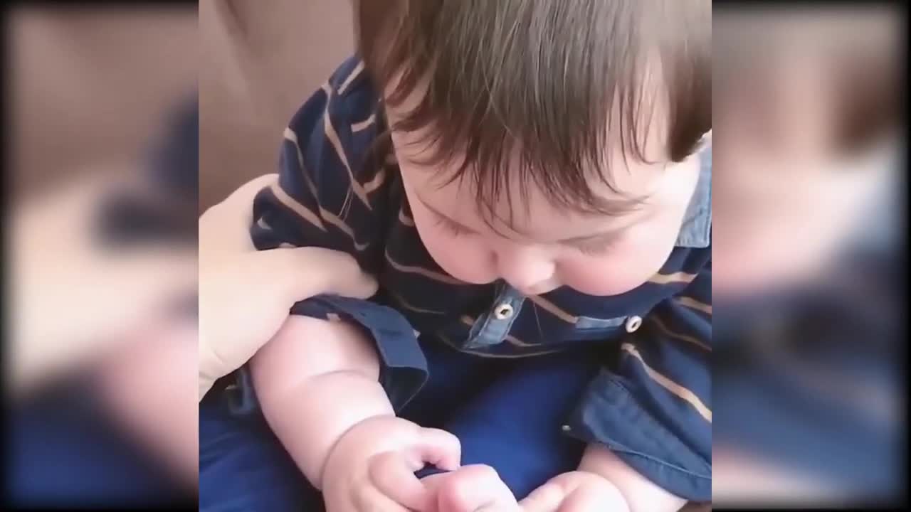 Watch this cute baby