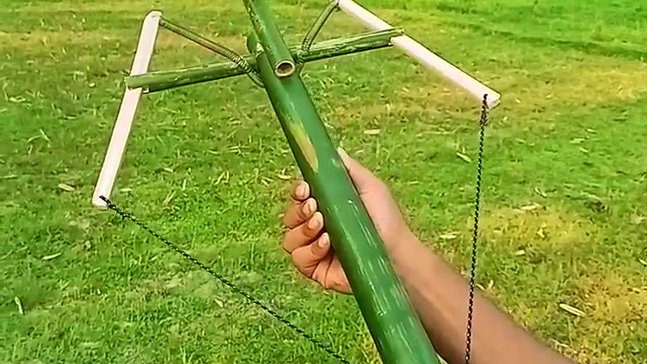 Bamboo creation with green 🏹 archer