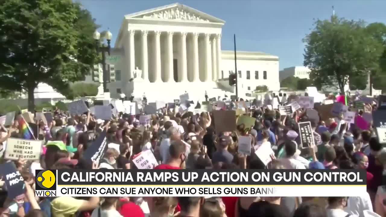 US: California adopts new gun control law; Law modelled after Texas abortion